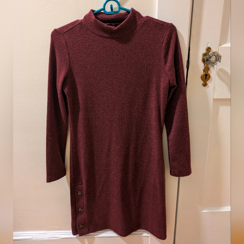 Banana Republic Mock-Neck Sweater Dress